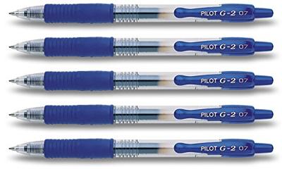 Pilot roller intrekbare Gelpen G-2 blauw