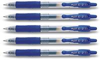 Pilot roller intrekbare Gelpen G-2 blauw - thumbnail