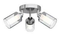 Lyora 3-lichts plafondlampVista badkamer - 8050 - thumbnail