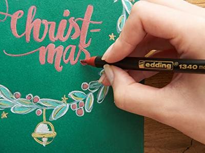 Brushpen edding 1340 letteringset assorti