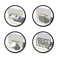 Waterpas magn.instal.80m 100cm - thumbnail