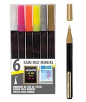 Soho raam krijtmarkers gekleurd junior 1,5 mm 6 stuks - thumbnail