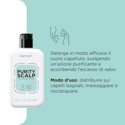 Kemon Purity Scalp Shampoo 250ml