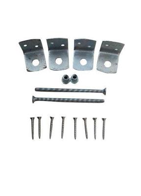 Waelbers Uni beslag set bout l100mm schroeven gegalvaniseerd