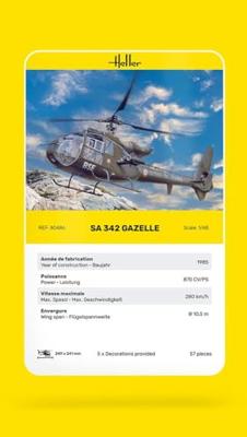 Heller 1/56 SA 342L Gazelle