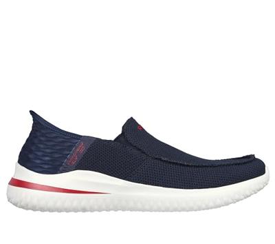 Skechers Delson 3.0 - Cabrino 210604/NVY Blauw-44 maat 44