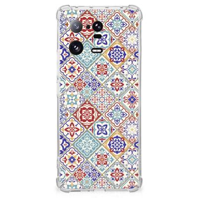 Xiaomi 13 Pro Anti-Shock Hoesje Tiles Color Xiaomi 13 Pro Anti-Shock Hoesje Tiles Color