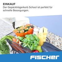 FISCHER FAHRRAD 50171 Fietsmand, voor Zwart - thumbnail