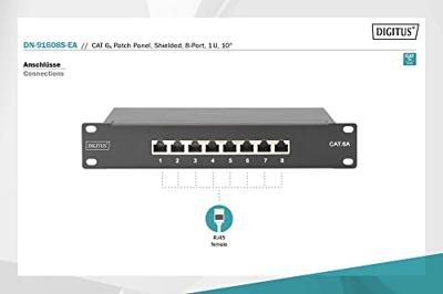 Digitus DN-91608S-EA patch paneel 1U