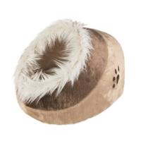 TRIXIE KATTENMAND IGLO MINOU BEIGE / BRUIN 41X30X50 CM - thumbnail