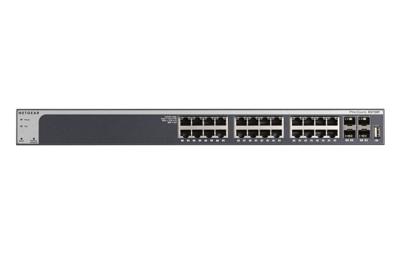 NETGEAR ProSAFE Smart Switch - XS728T - 24 x 10 Gigabit Ethernet- en 4 dedicated SFP+ poorten