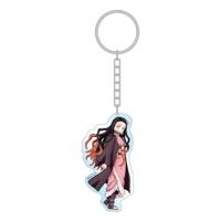 Demon Slayer: Kimetsu no Yaiba Acrylic Keychain Nezuko Holographic 7 cm - thumbnail