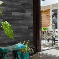 WallArt planken hout-look schuurhout eiken asgrijs - thumbnail