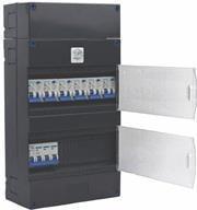 Groepenkast 3 fase met 6 aardlekautomaten - 4517752