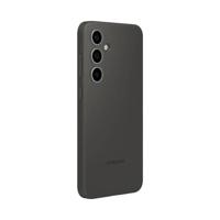 Samsung Silicone Case - voor Galaxy S24 FE Telefoonhoesje Zwart - thumbnail