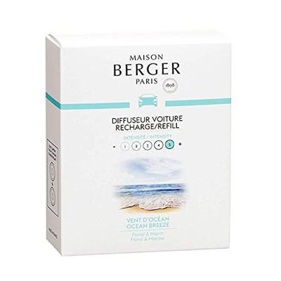Maison Berger Navulling - voor autoparfum - Ocean Breeze - 2 Stuks