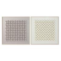 Canvas Home ESPRIT polyestyreen Canvas 100 x 3,5 x 100 cm - thumbnail
