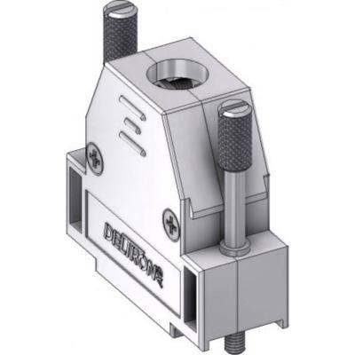 Deltron Connectors CTLM15M3 D-sub behuizing Aantal polen: 15 Kunststof, gemetalliseerd 180 ° Metaal 1 stuk(s)