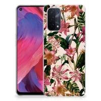 OPPO A74 5G | A54 5G | TPU Case | Flowers - thumbnail