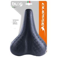 Selle Bassano Fietszadel cafe racer bobber voor heren - zwart - thumbnail