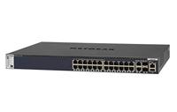 Netgear GSM4328S-100NES stapelbare switch M4300-28G (24 poorten 1 GB, 2 poorten 10GBASE-T en 2 SFP+-poorten) - thumbnail