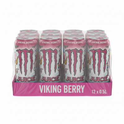 Monster energy juice viking berry blik (12x 500ml)