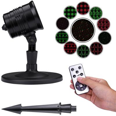 LED Laser projector lamp, lichteffect, kerstmis, winter, kerstversiering