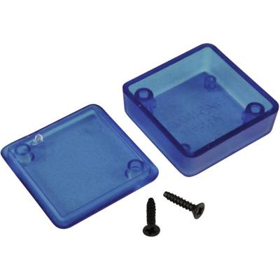 Hammond Electronics 1551RTBU Universele behuizing 50 x 50 x 20 ABS Blauw (doorschijnend) 1 stuk(s)