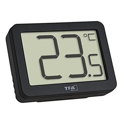 TFA Dostmann Digitales Thermometer Thermometer Zwart - thumbnail