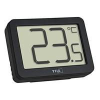 TFA Dostmann Digitales Thermometer Thermometer Zwart - thumbnail