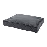 Madison Bed producten velours Lounge Cushion Grey S - thumbnail