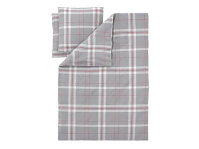 LIVARNO Fleece dekbedovertrek 200 x 200 cm (Geruit)