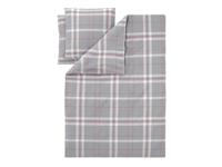 LIVARNO Fleece dekbedovertrek 200 x 200 cm (Geruit) - thumbnail