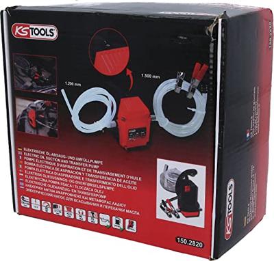 KS Tools 150.2820 Elektrische olie-afzuig- en navulpomp KS Tools 150.2820 Elektrische olie-afzuig- en navulpomp
