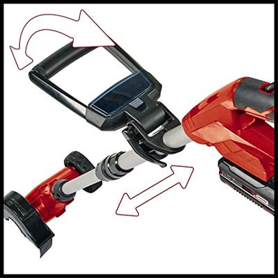 Einhell 3424051 GC-CC 18 Li Kit (1x2,0Ah) Bezem, Voegenreiniger Nylon, Staal 18 V