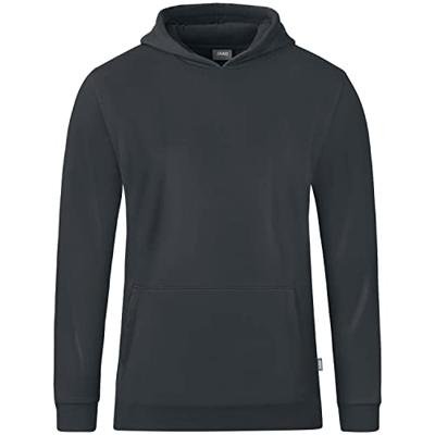 JAKO C6720K Sweater Met Kap Organic Kids - Antraciet - 128