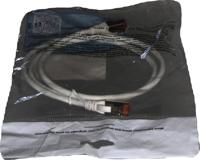 Digitus DK-1644-010/WH RJ45 Netwerkkabel, patchkabel CAT 6 S/FTP 1.00 m Wit Vlambestendig, Folie afscherming, Afscherming gevlochten, Afgeschermd, - thumbnail