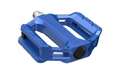 Shimano pd-ef202 e-bike flat pedals | blue Shimano pd-ef202 e-bike flat pedals | blue