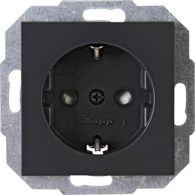 Athenis wandcontactdoos enkel RA KV antraciet Athenis wandcontactdoos enkel RA KV antraciet