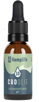 Hemplife CBD Olie 10% Druppels - thumbnail