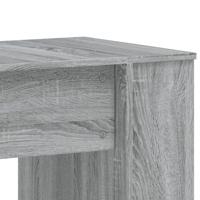 Bureau 140x50x75 cm bewerkt hout grijs sonoma eikenkleurig - thumbnail