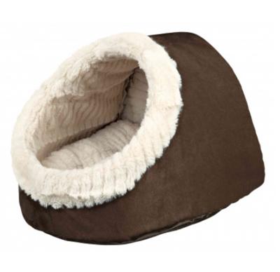 TRIXIE KATTENMAND IGLO TIMUR BRUIN / BEIGE 35X26X41 CM