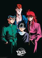 Poster Yu Yu Hakusho - Group Shot 38x52cm - thumbnail