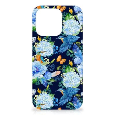 TPU Hoesje voor iPhone 15 Pro IJsvogel