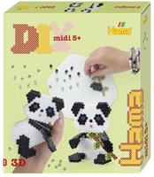 Hama Strijkkralen 3d Panda Set 2500 Delig - thumbnail