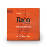 D&apos;Addario Woodwinds RKA0130-B25 Rico Tenorsaxofoonriet, sterkte 3.0, 25-pack, Unfiled - thumbnail