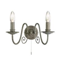 Searchlight WandlampGreythorne - 3362-2GY - thumbnail