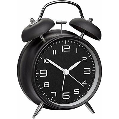 TFA Dostmann 60.1025 Wekker Mechanisch Zwart Alarmtijden 1