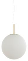 Light & Living Hanglamp 'Medina' 30cm, kleur Antiek Brons/Mat Wit - thumbnail