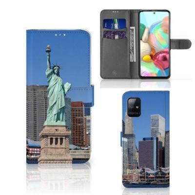Samsung Galaxy A71 | Flip Cover | Vrijheidsbeeld | Portemonnee hoesje
